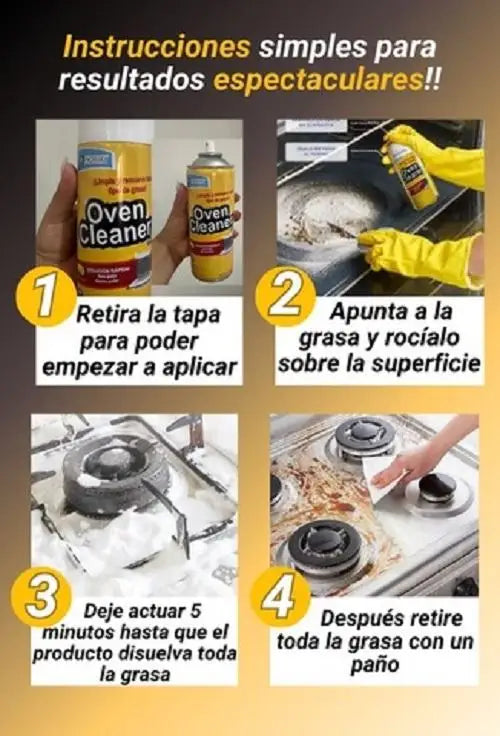 QUITA GRASA OVEN CLEAN