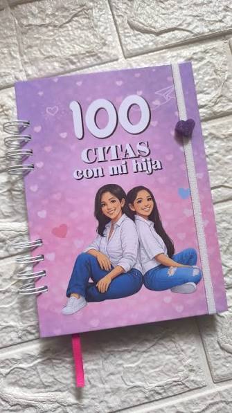 ALBUM AGENDA 100 CITAS CON MI HIJA