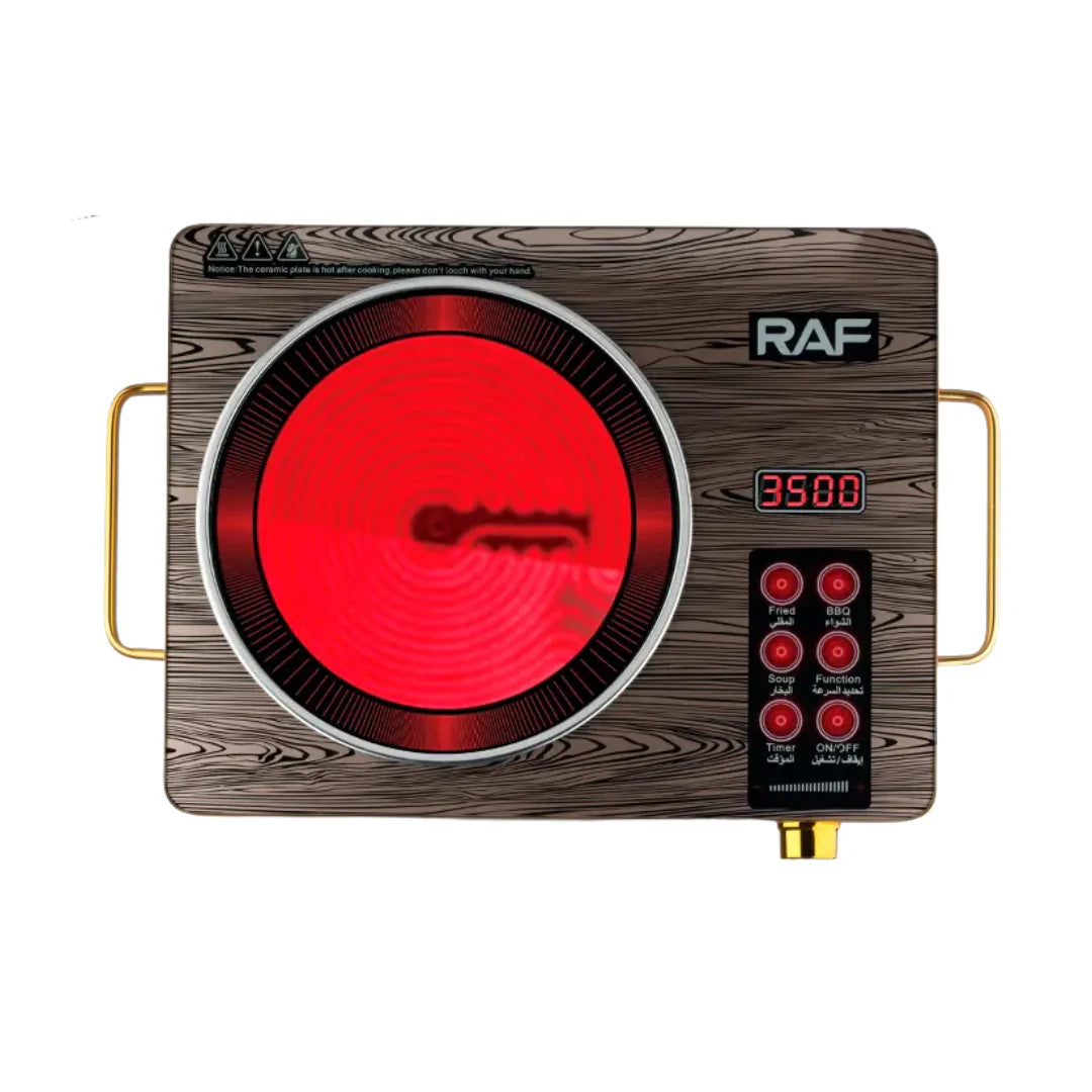 COCINA ELECTRICA CON LUZ INFRARROJA RAF
