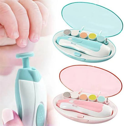 CORTA UÑAS PULIDOR MANOS Y PIES. 6 LIMAS ELECTRICO PARA BEBE