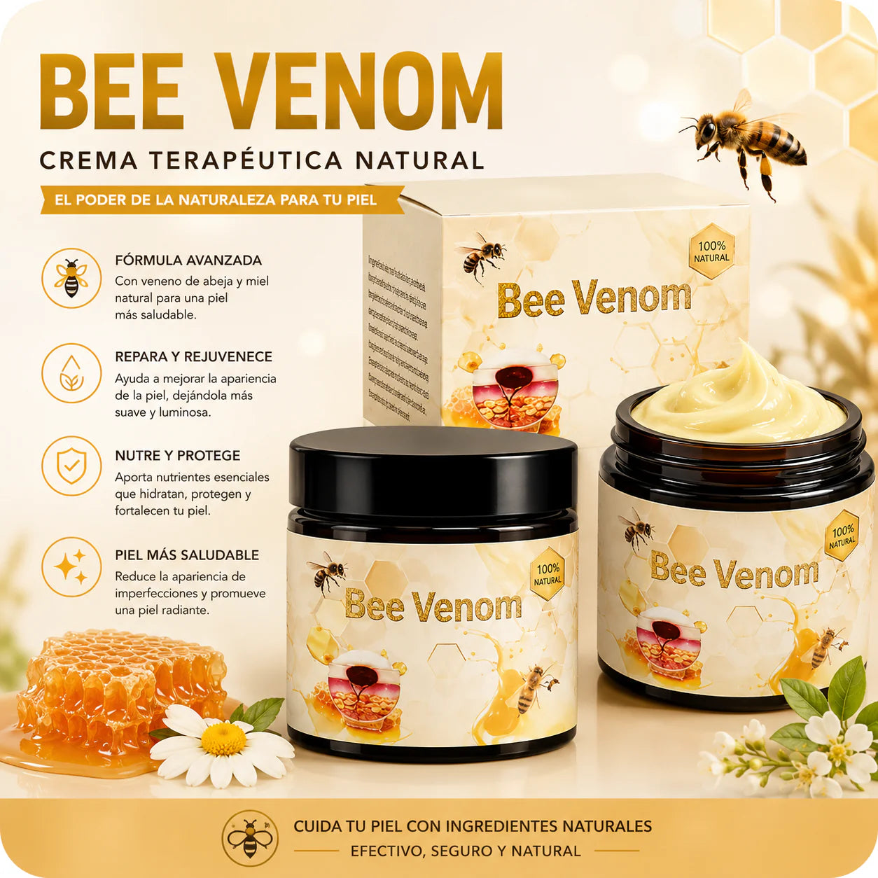 CREMA INTEGRAL DE VENENO DE ABEJA